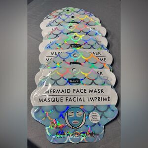 6 New Mermaid Holographic Citrus Scented Face Mask